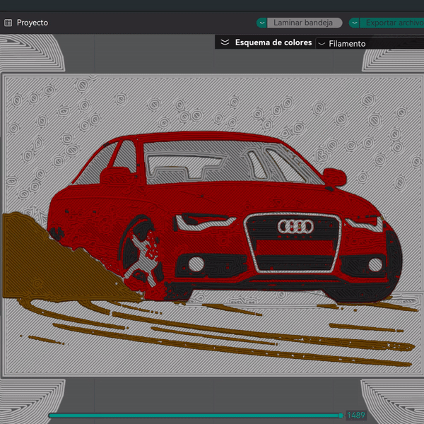 Image Llavero Audi