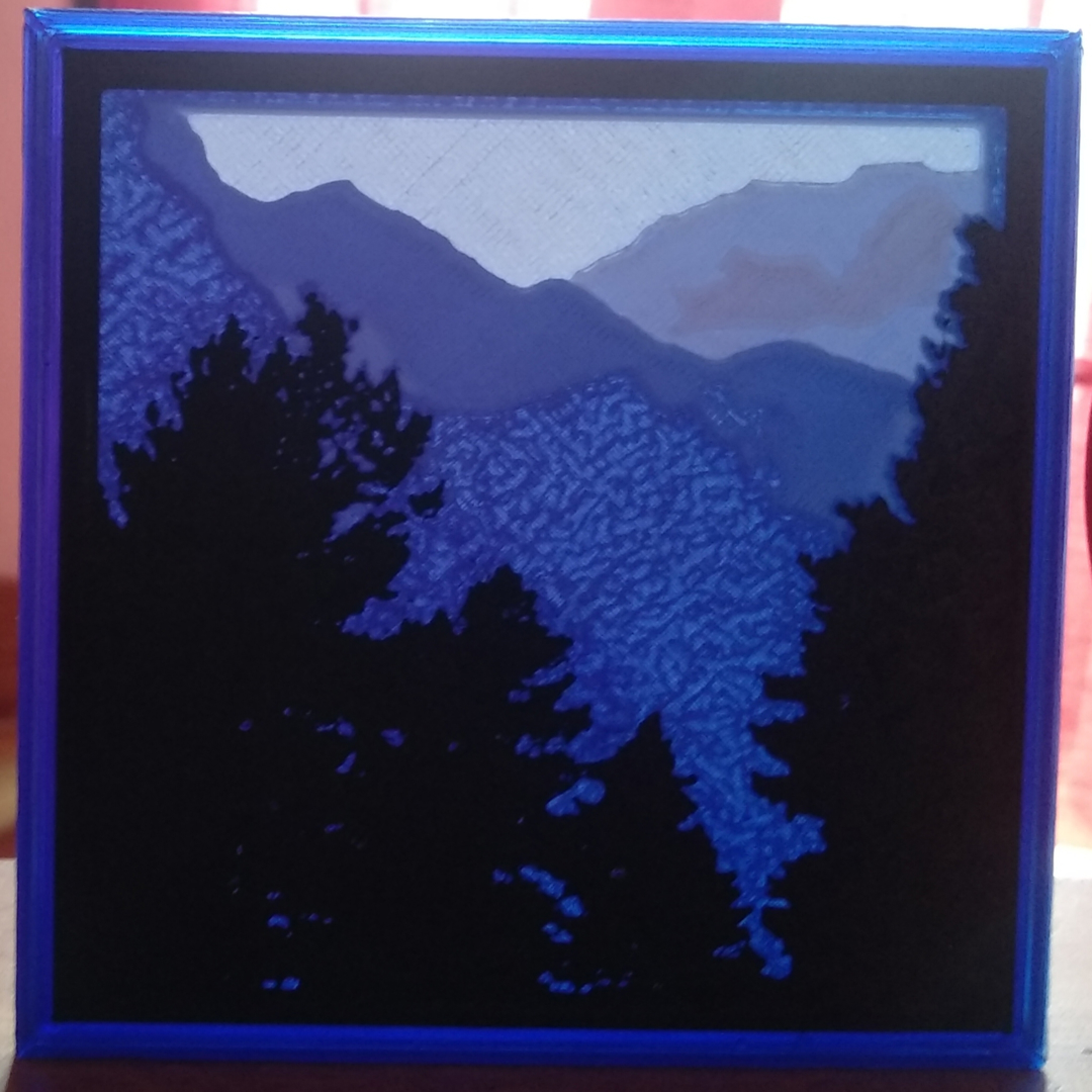 Image Oscuras montañas