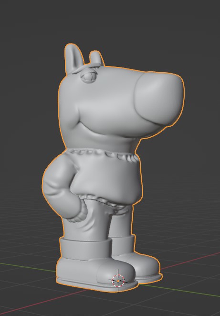 Image Chill Guy 3d my version