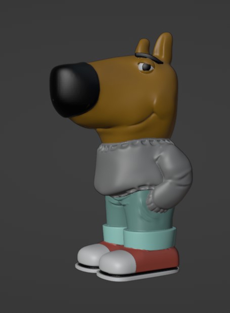 Image Chill Guy 3d my version