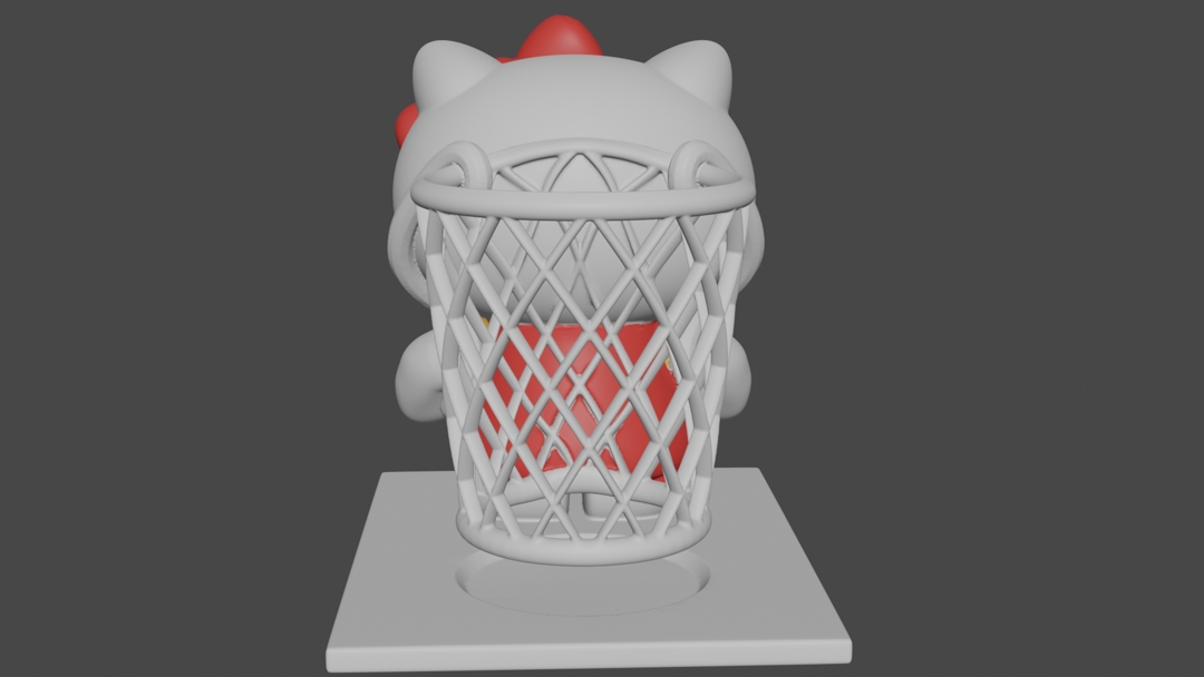 Image Pen Holder Hello Kitty