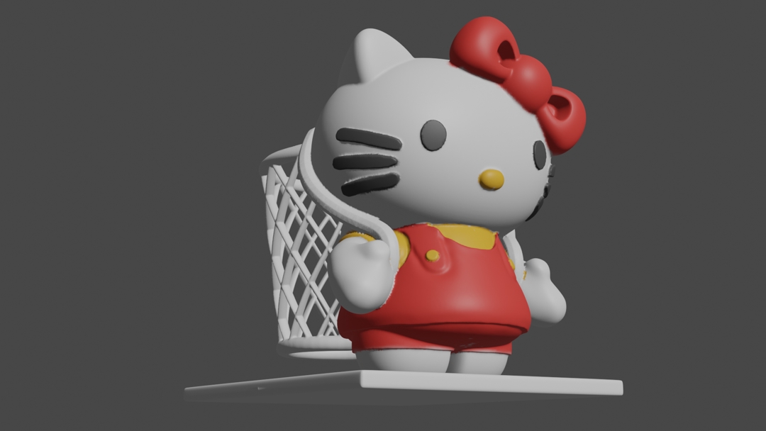 Image Pen Holder Hello Kitty