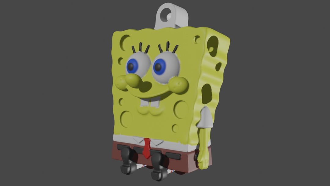 Image Sponge bob Keyring