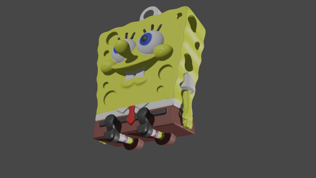 Image Sponge bob Keyring