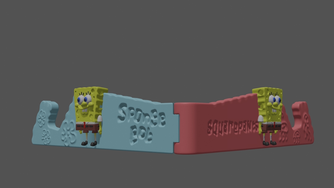 Image Sponge Bob phone holder
