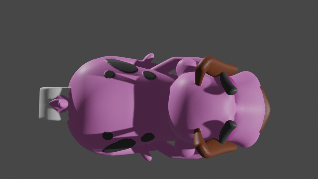 Image Courage the cowardly dog keyring