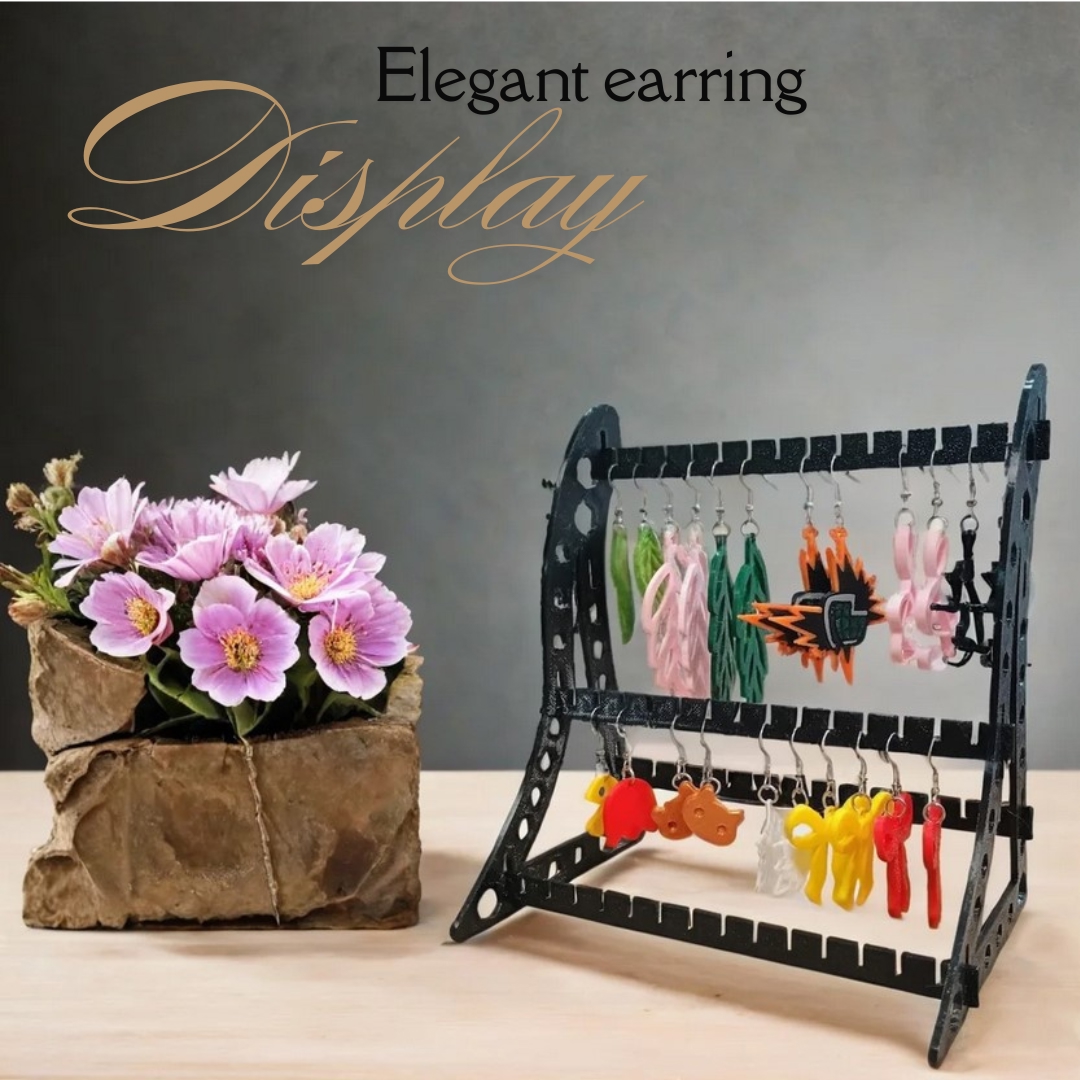 Image Earring Display Stand: ¡Exhibe tus Joyas con Elegancia!