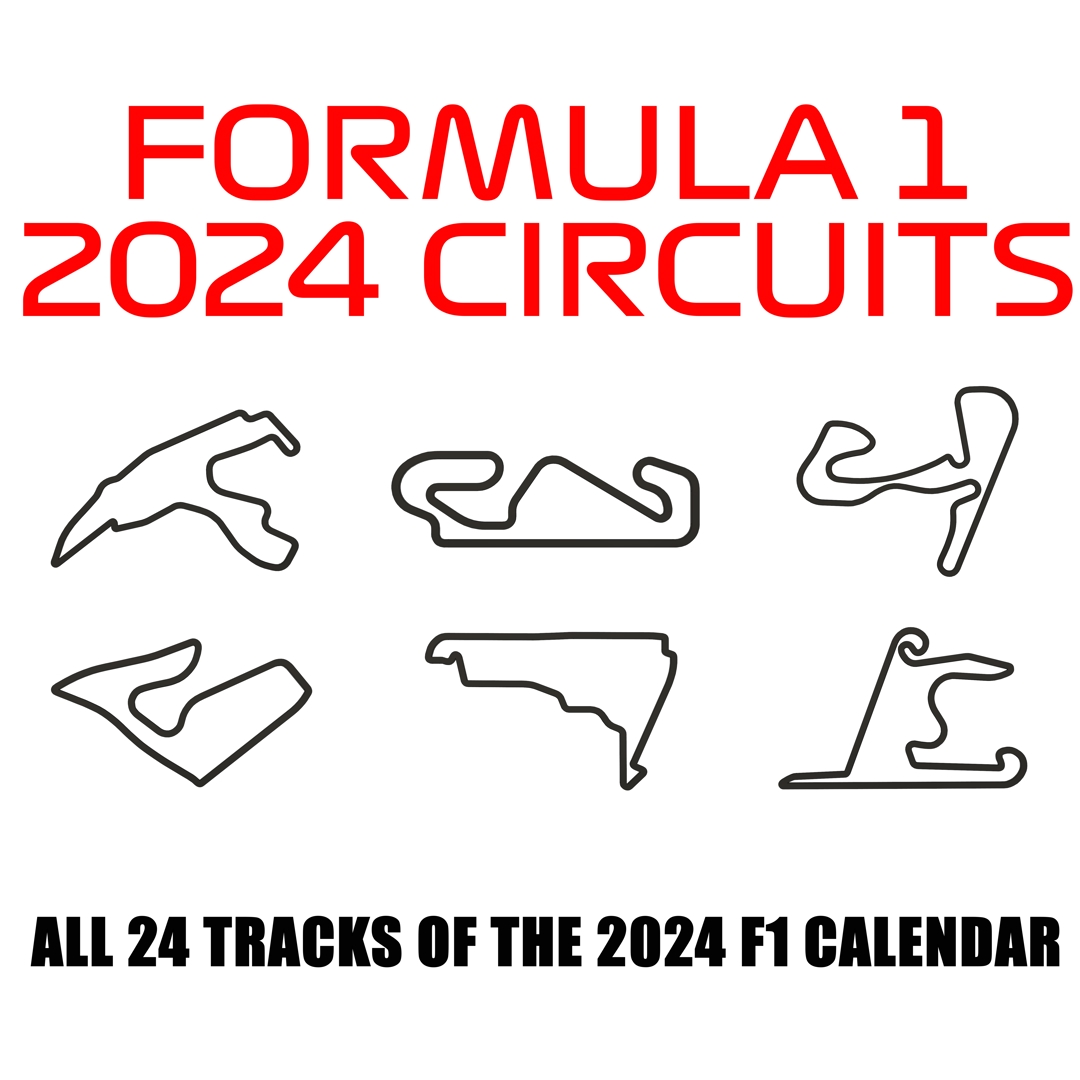 Image FORMULA 1 2024 CIRCUITS