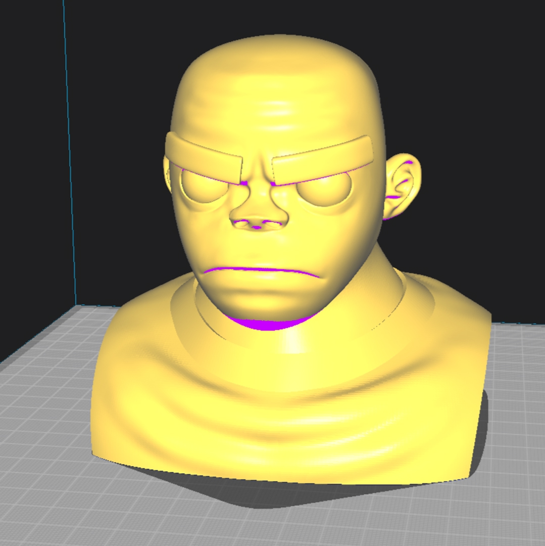 Image Russel Hobbs - Gorillaz - Bust
