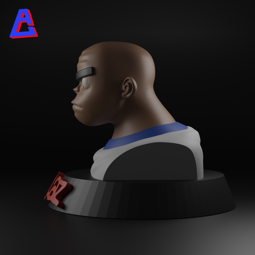 Image Russel Hobbs - Gorillaz - Bust