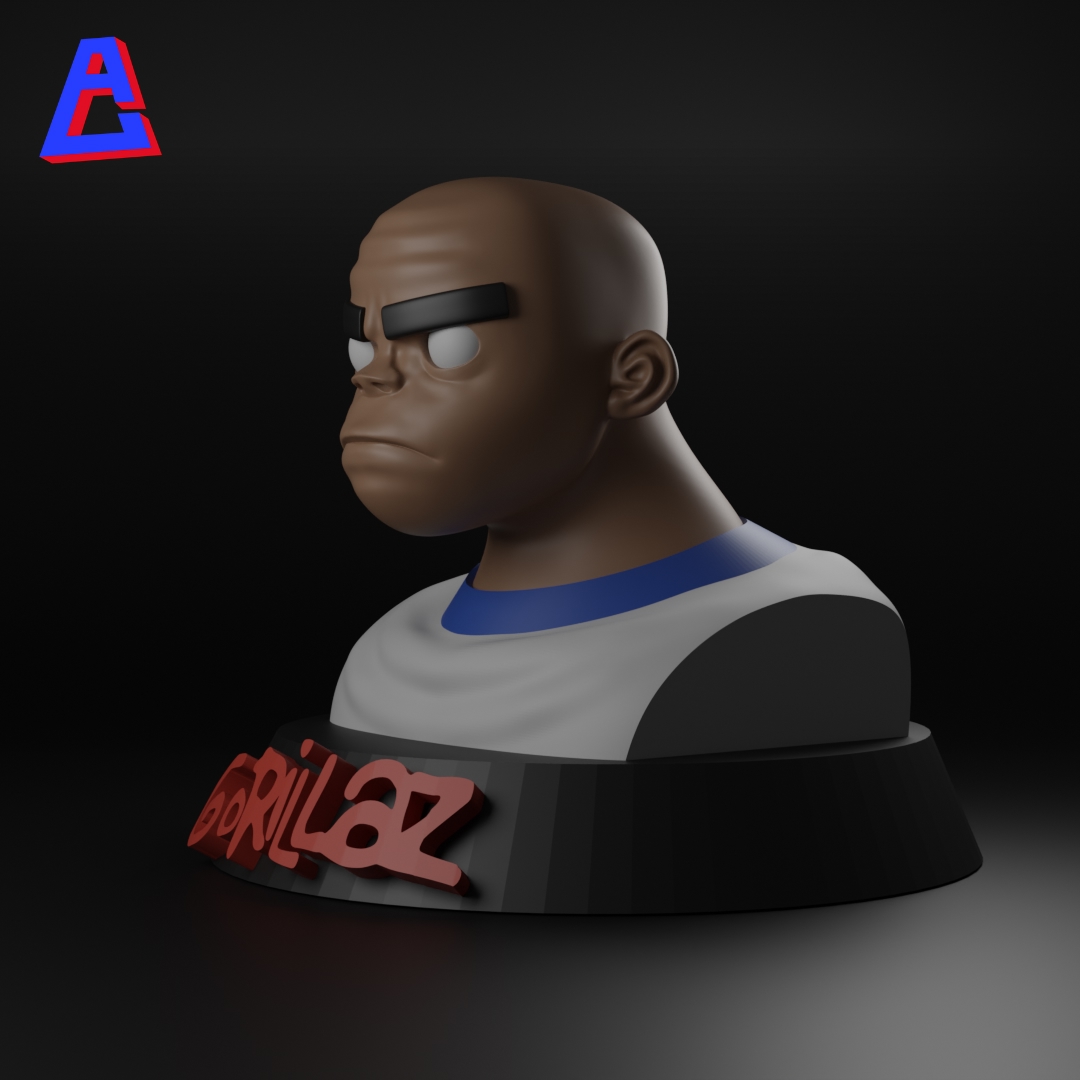 Image Russel Hobbs - Gorillaz - Bust