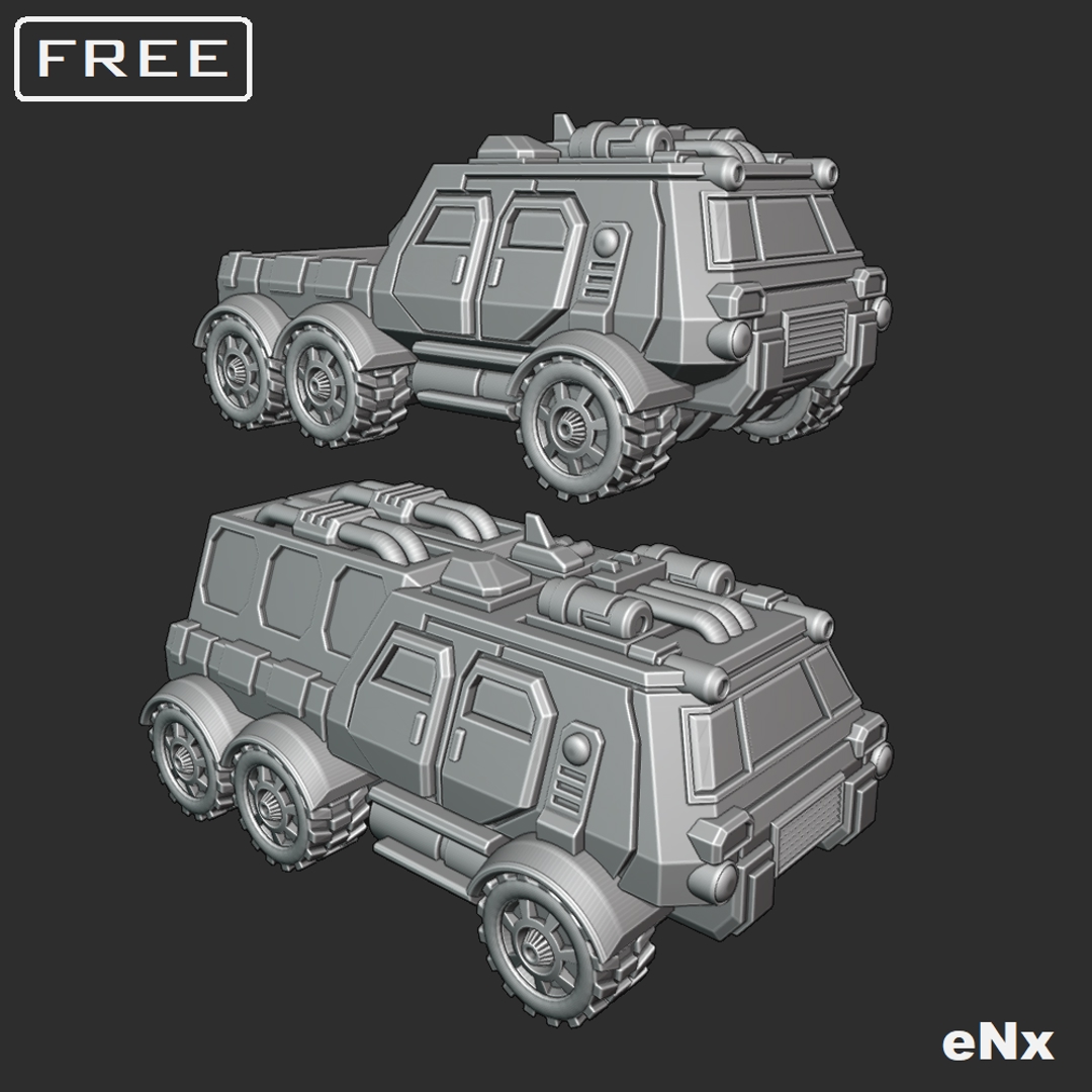Image Land Vehicle - Armored Vehicle - EKALA 1 (Scale 1/250)