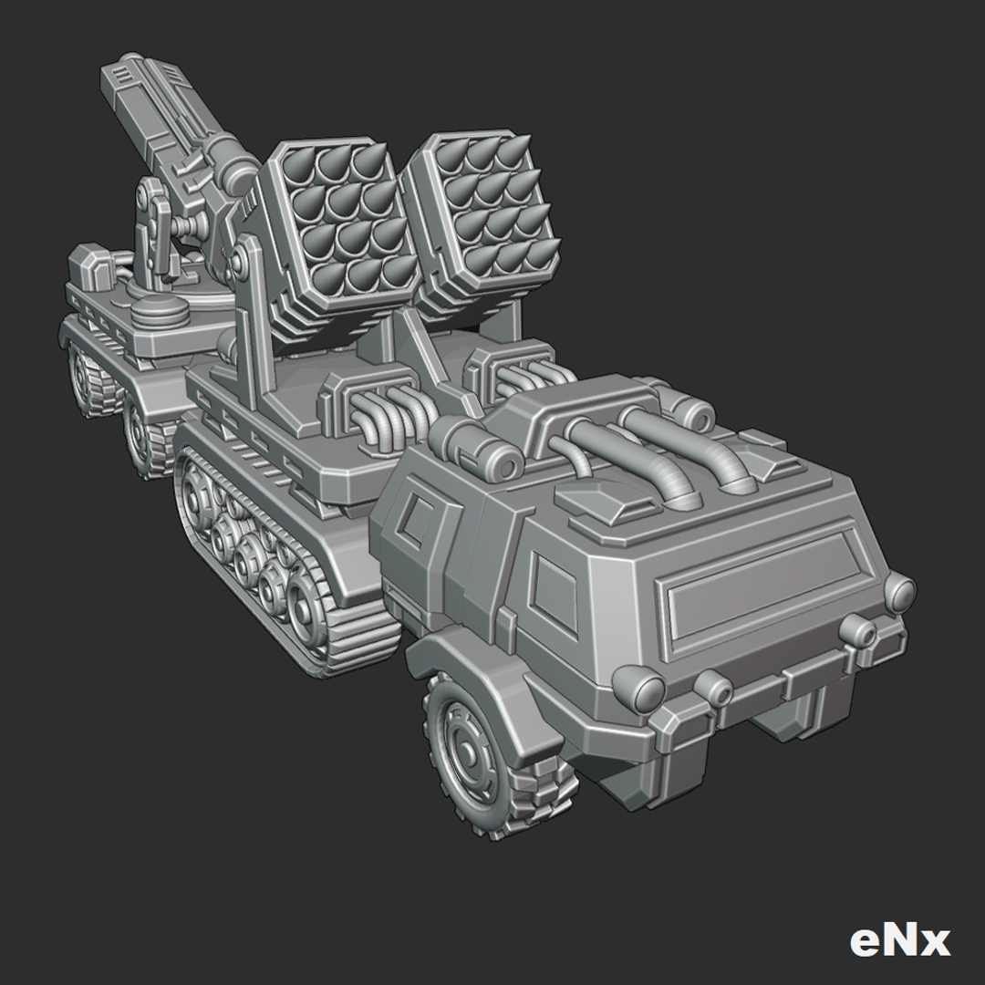 Image Land Vehicle - Multipurpose Armored Vehicle - EKALA 3 (SCALE 1/250)