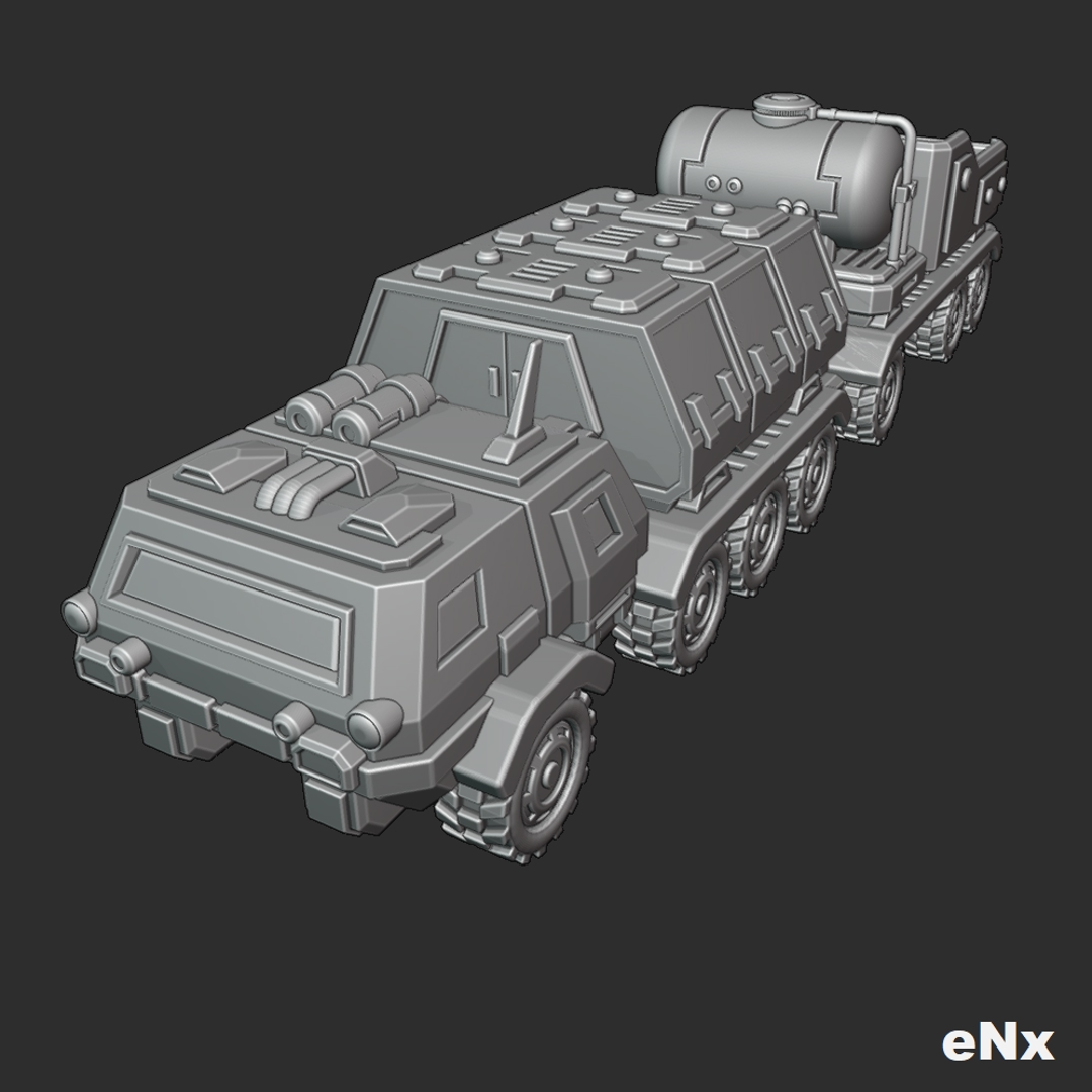 Image Land Vehicle - Multipurpose Armored Vehicle - EKALA 3 (SCALE 1/250)