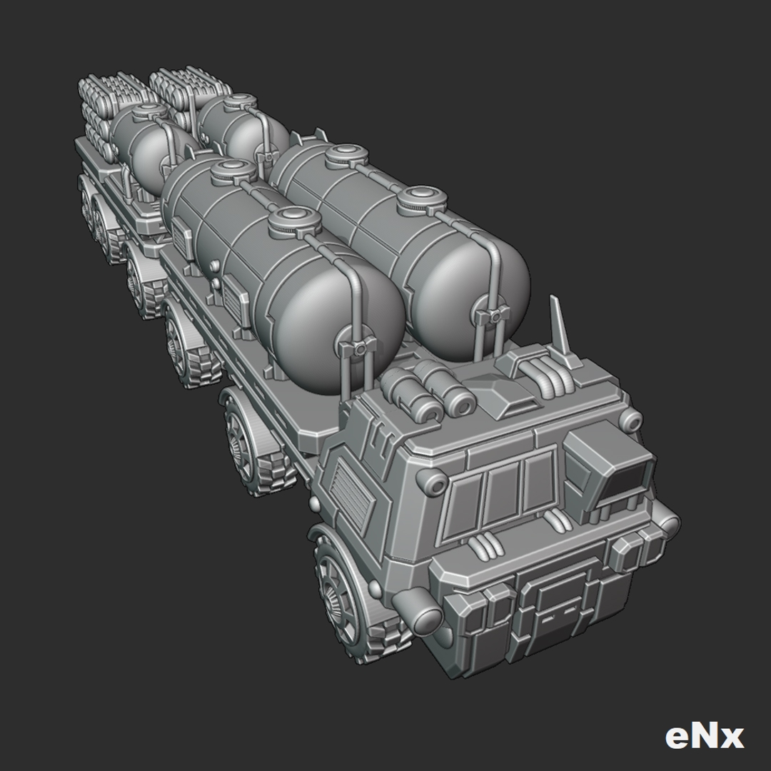 Image Land Vehicle - Multipurpose Armored Vehicle - EKALA 6 (SCALE 1/250)
