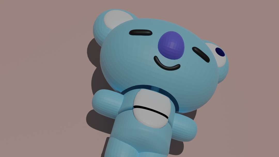 Image keychain articulated Koya (BT21 – BTS)