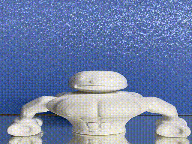 Image Print in place Flexi Muscle Man - Gym bro!