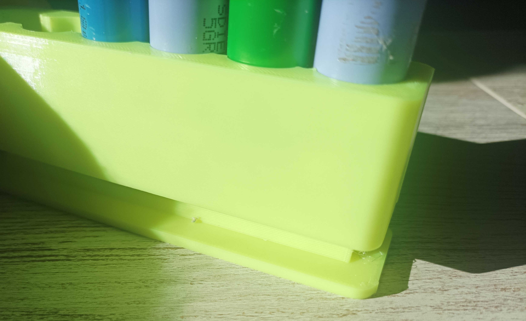 Image 18650 battery holder for soldering 6 pieces