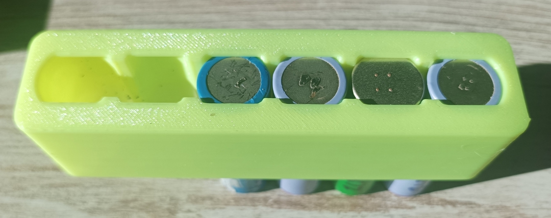 Image 18650 battery holder for soldering 6 pieces