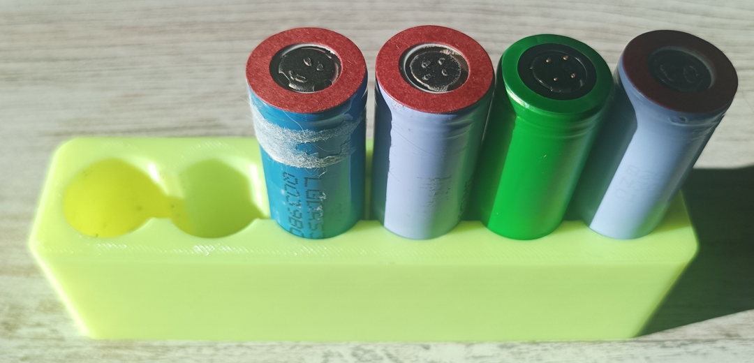 Image 18650 battery holder for soldering 6 pieces
