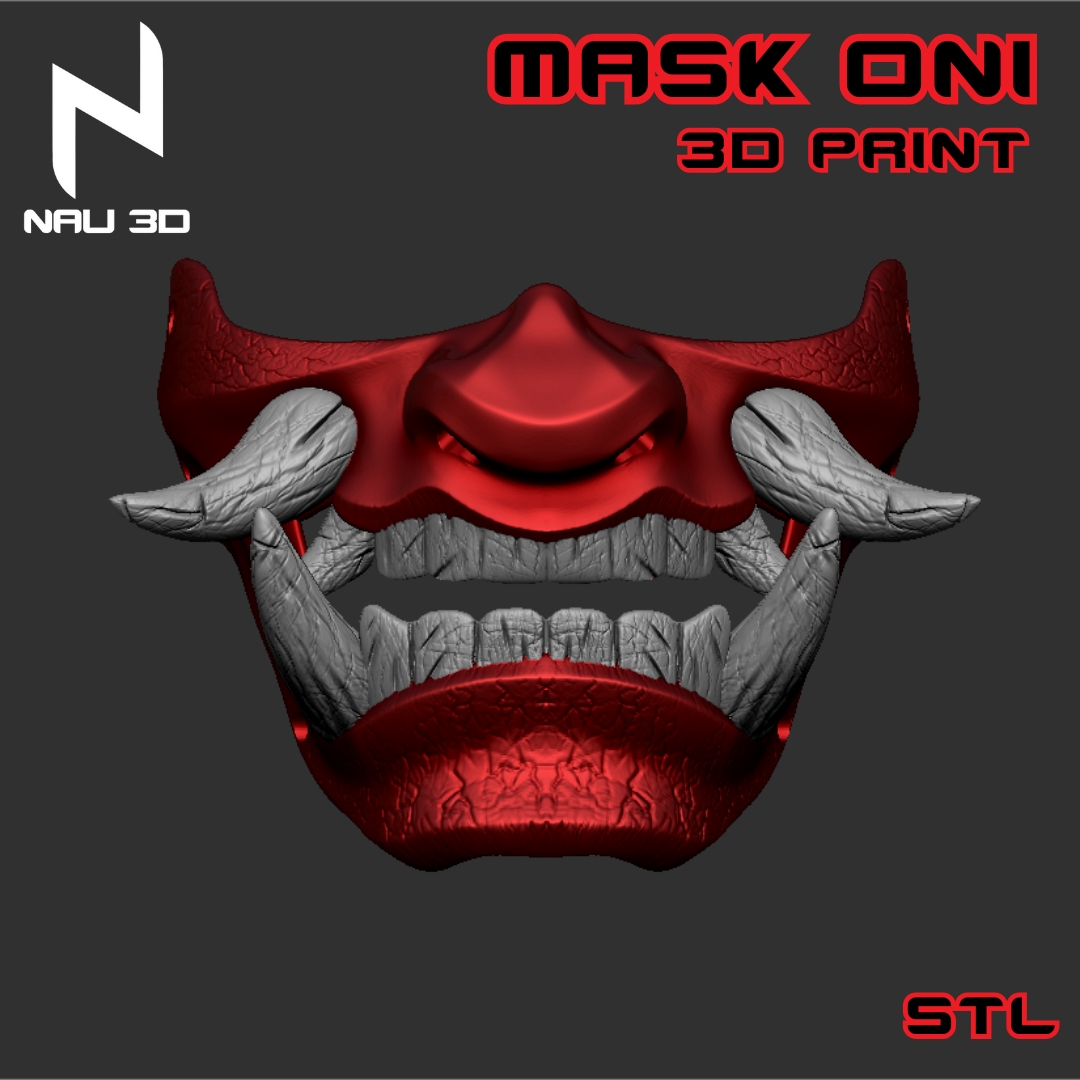 Image ONI MASK JAPAN / MASCARA ONI JAPONESA