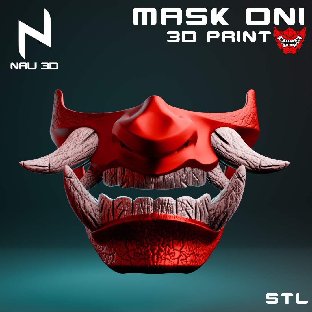 Image ONI MASK JAPAN / MASCARA ONI JAPONESA
