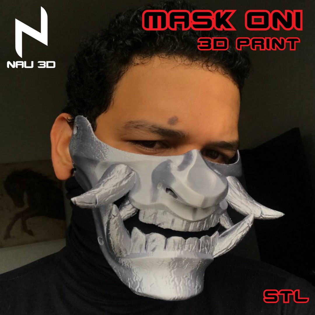 Image ONI MASK JAPAN / MASCARA ONI JAPONESA