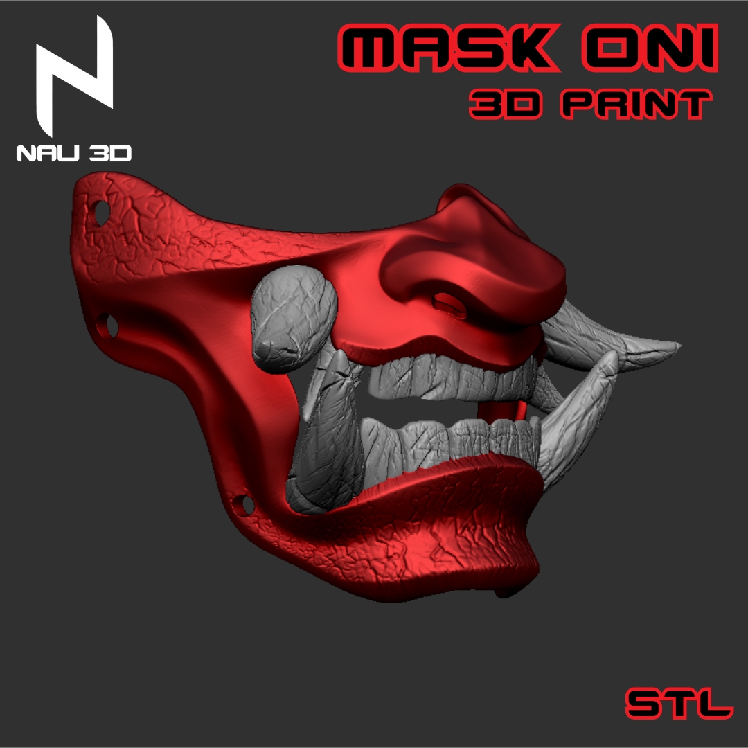 Image ONI MASK JAPAN / MASCARA ONI JAPONESA