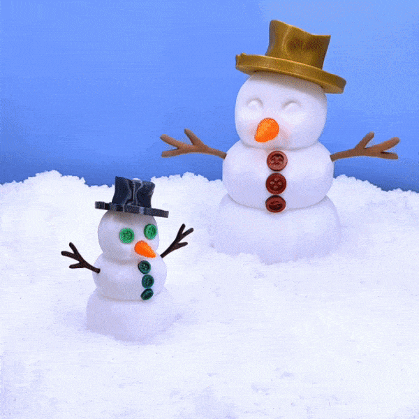 Image Articulated Snowman