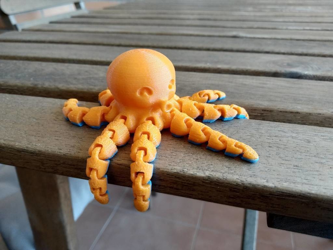 Image Cute mini octopus