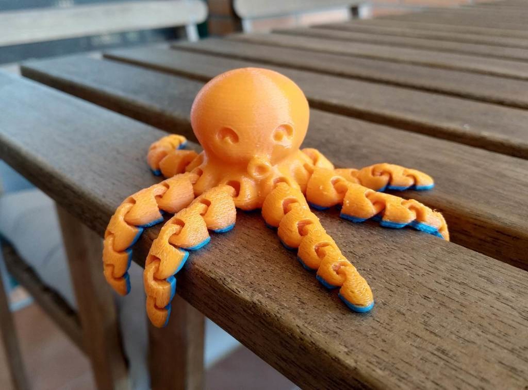 Image Cute mini octopus