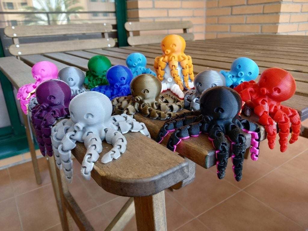 Image Cute mini octopus