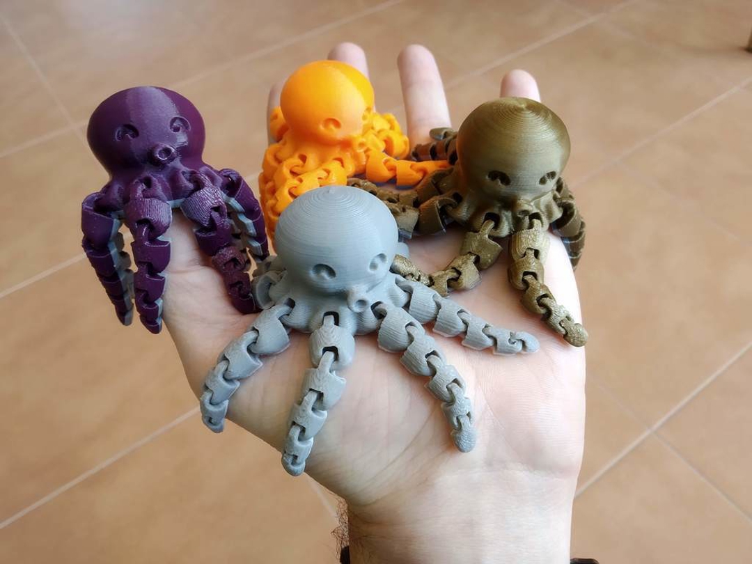 Image Cute mini octopus