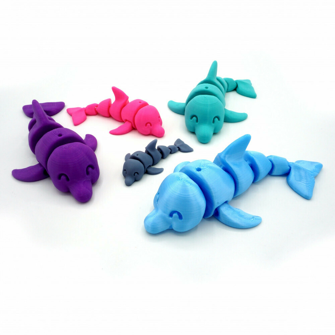Image articulated dolphin