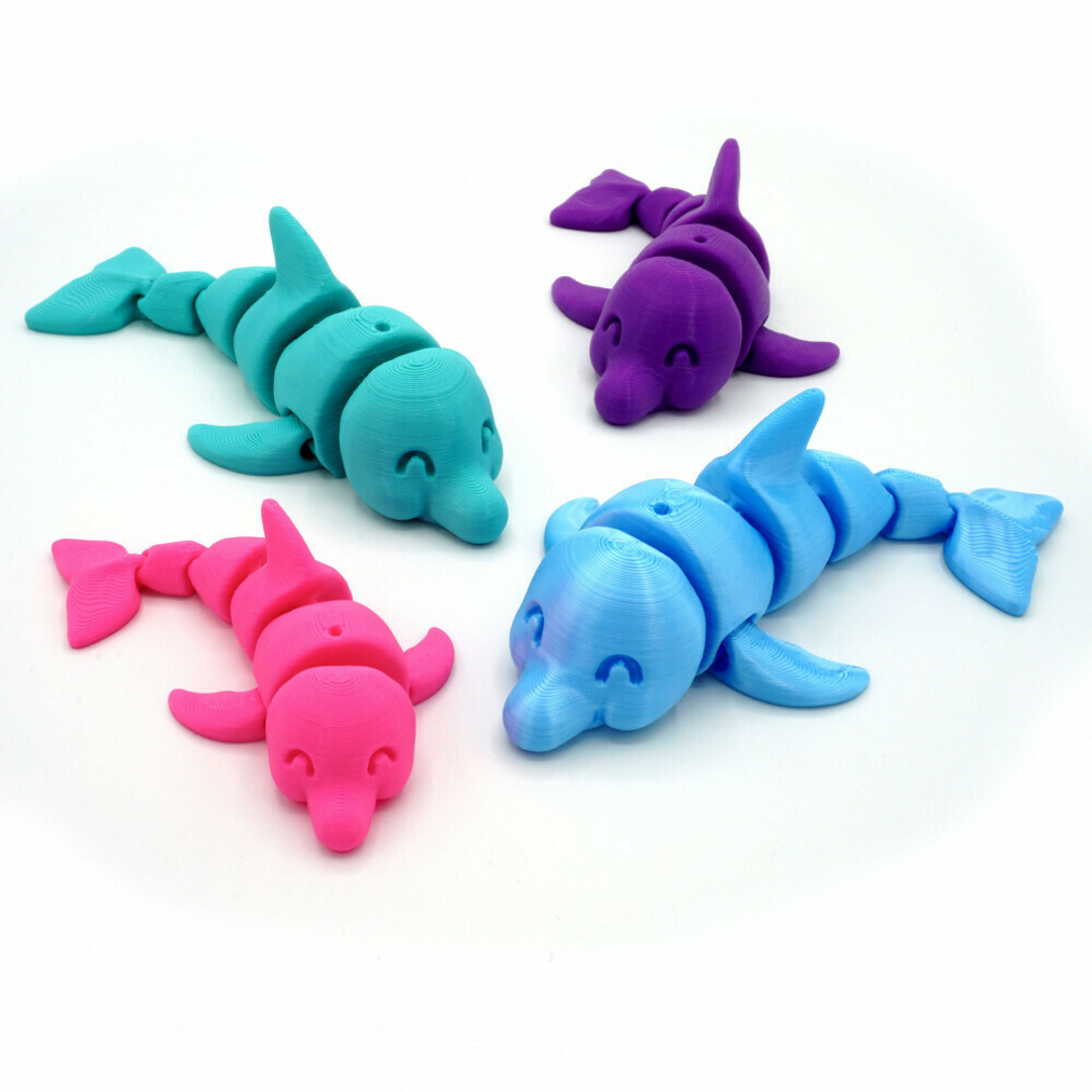 Image articulated dolphin