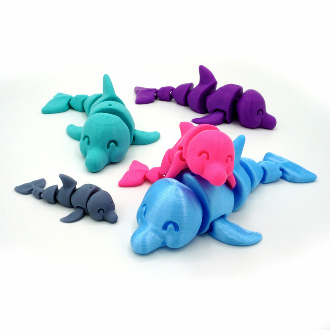 Image articulated dolphin