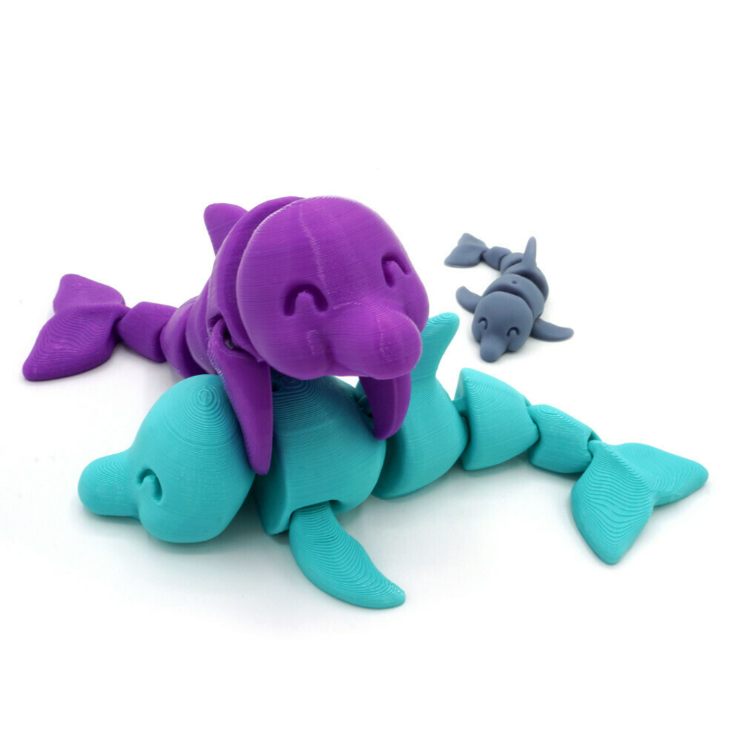 Image articulated dolphin
