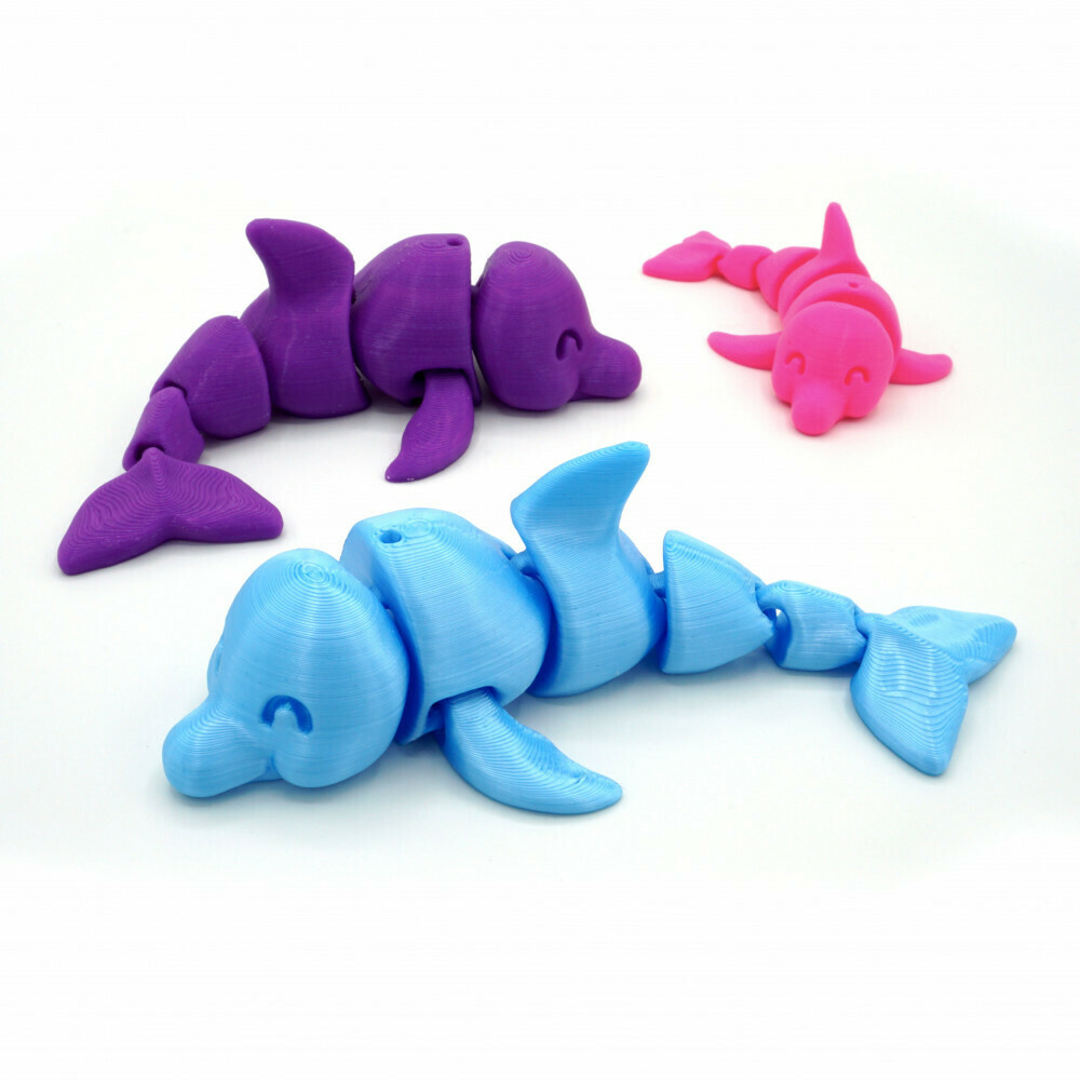 Image articulated dolphin