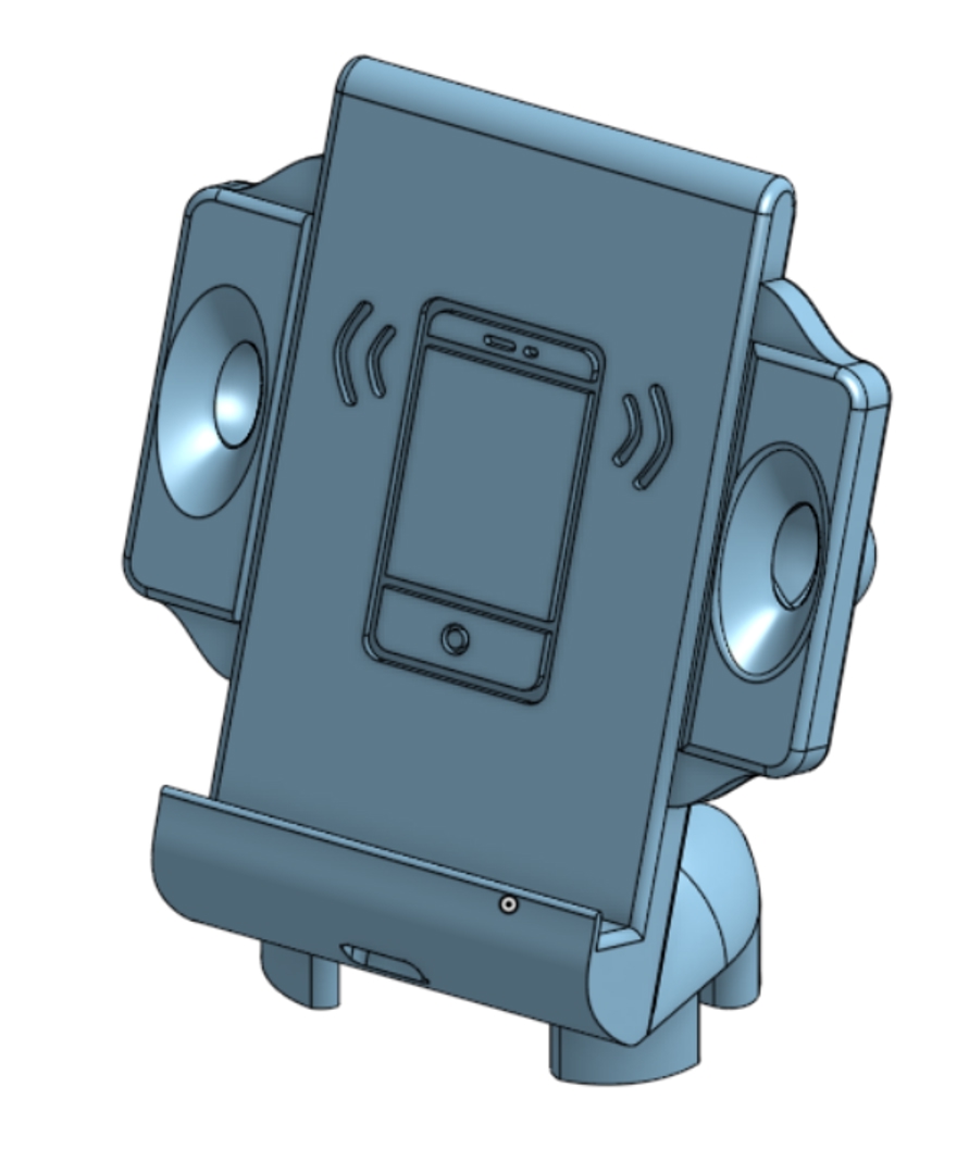 Image Passive Amp Phone Holder