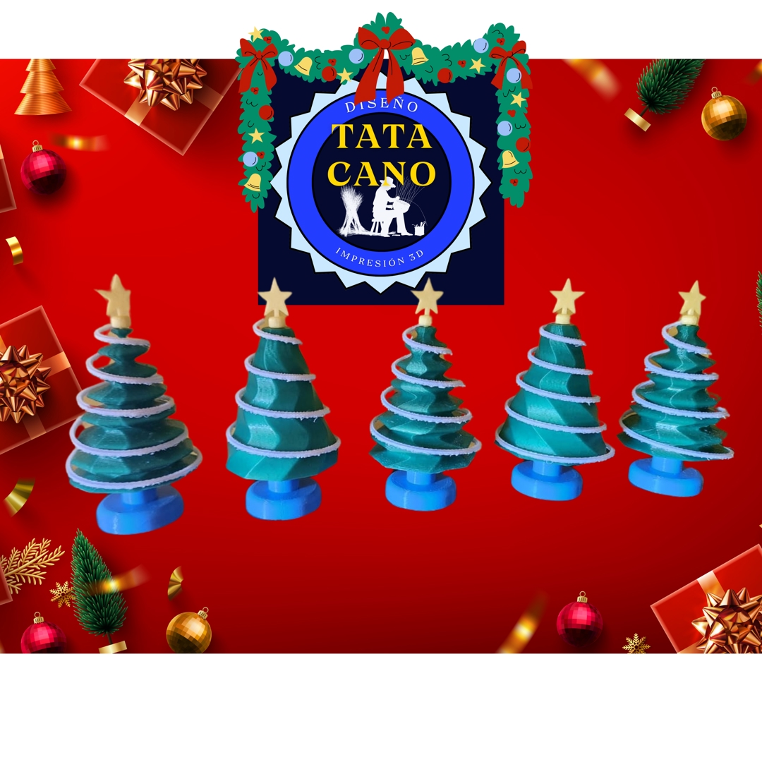 Image Christmas Trees Set