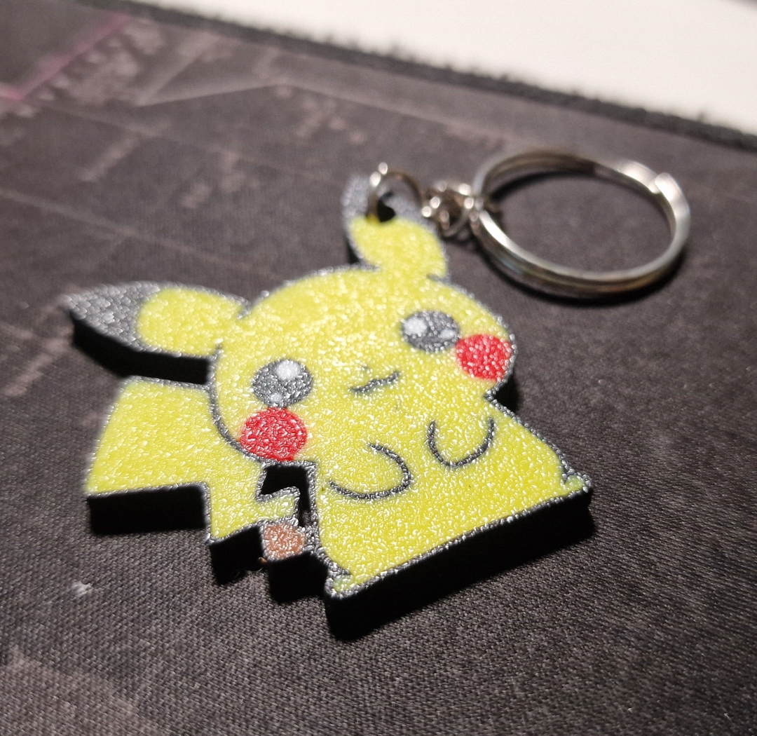 Image Llavero multicolor Pikachu