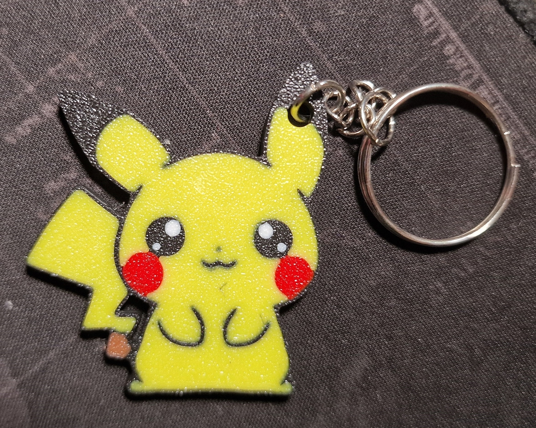 Image Llavero multicolor Pikachu