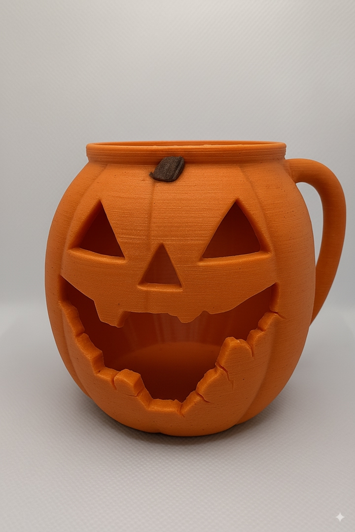 Image Halloween calabaza porta vasos refrescos