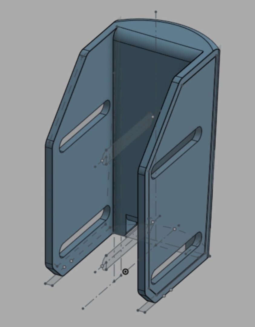 Model image P90 GBB CHEEK RISER AIRSOFT