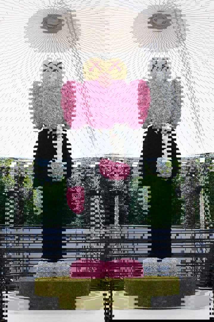 Model image KAWS BFF DIOR FAN ART TOY 3D PRINT