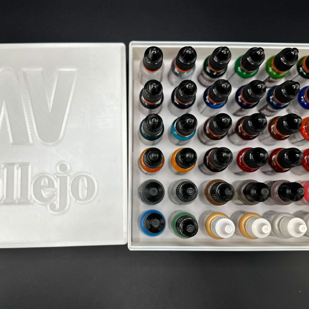 Image Caja Organizador de Pinturas Vallejo / Green Stuff / Army Painter - 36x17ml