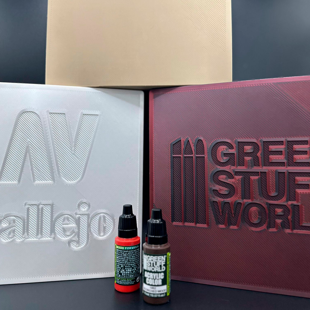 Image Caja Organizador de Pinturas Vallejo / Green Stuff / Army Painter - 36x17ml