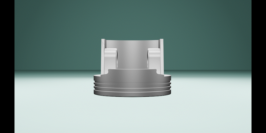 Image Soporte celular con forma de piston