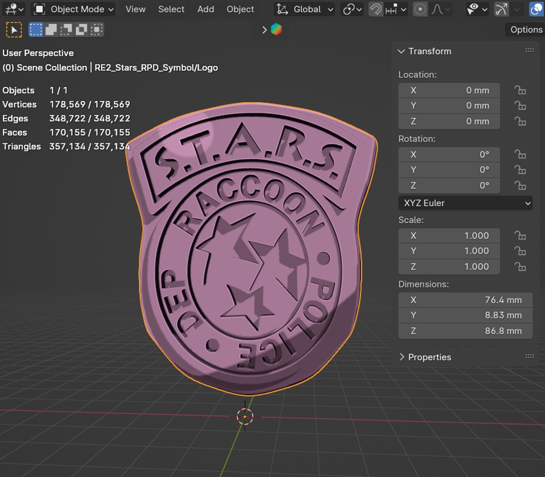 Image FREE ResidentEvil 2 RPD STARS logo and Emblem / Badge 👮♀️