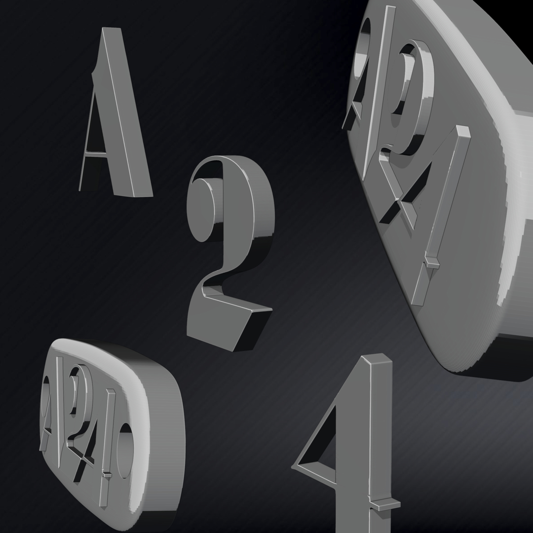 Image A24 Logo and Keychain 🎞